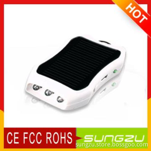 Keychain LED Torches Solar Cellphone Charger for Mobilephone